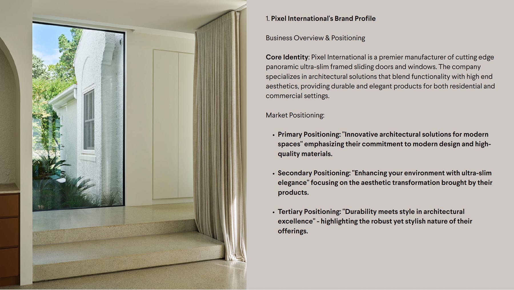 Pixel International brand profile